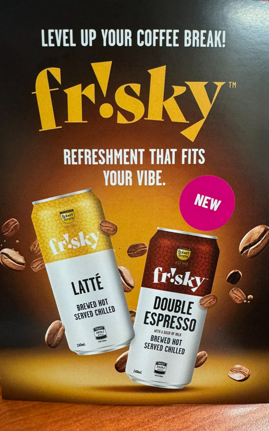 NEW***FRISKY Iced Coffee Latte 240ml