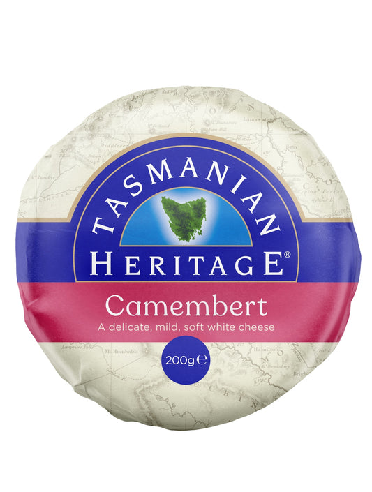 Tasmanian Heritage Cambert Cheese 200g