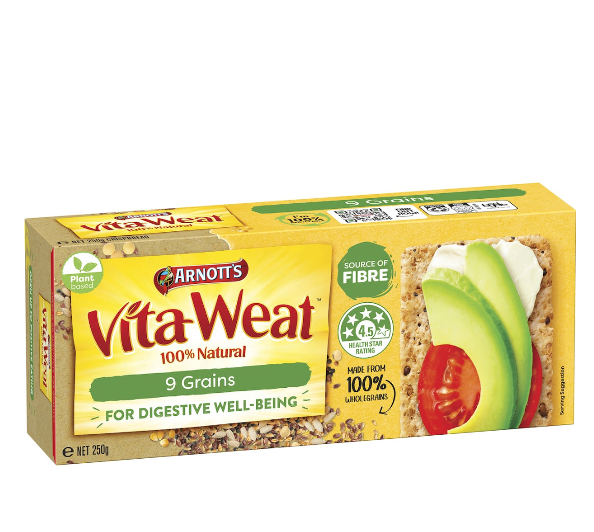 Arnott’s Vita-Weat 9 Grain Crispbreads 250g