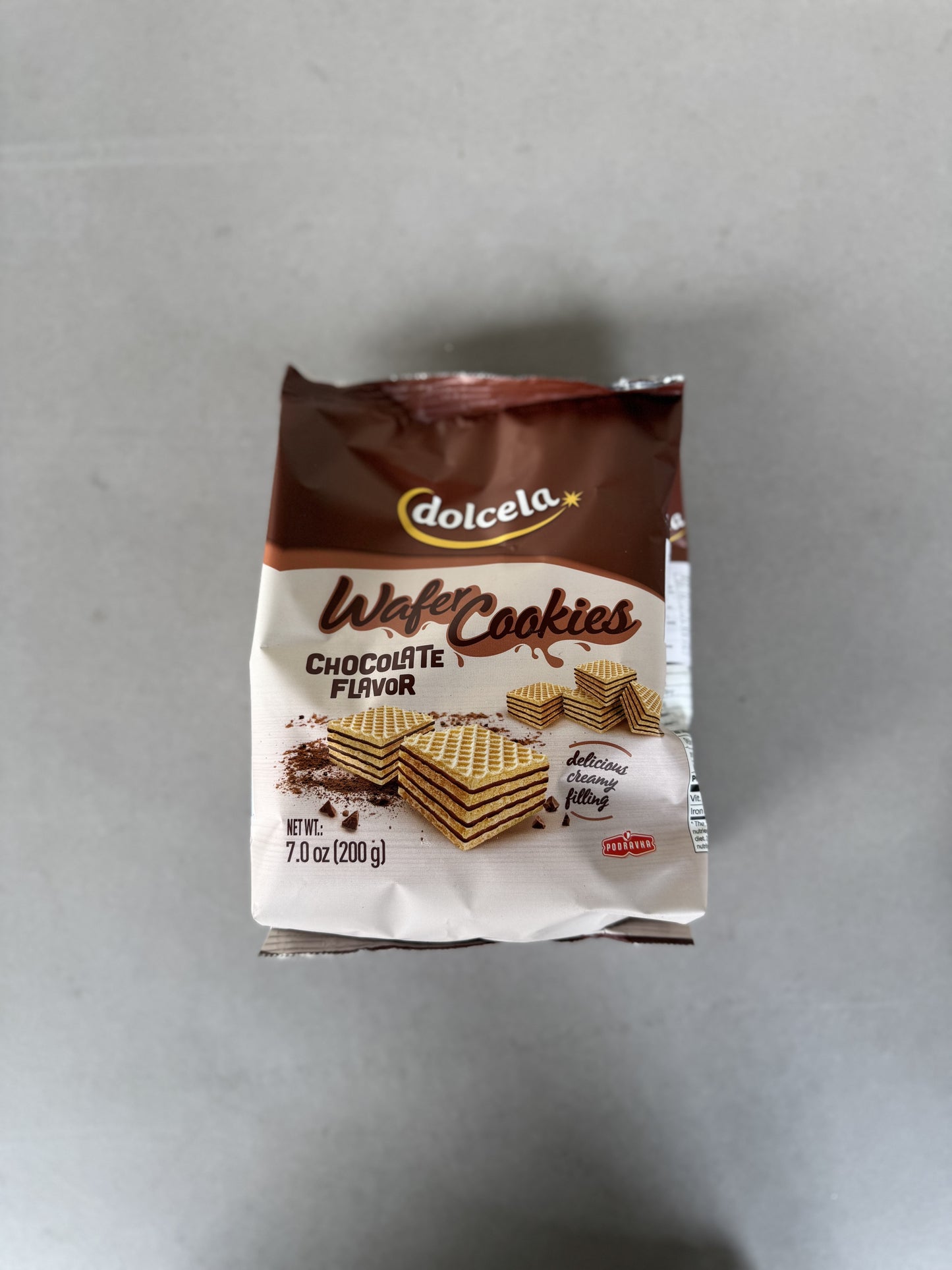 Dolcela Wafers Chocolate  200g