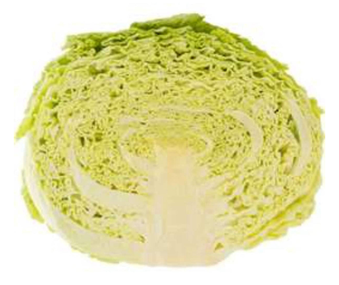 Savoy Cabbage Half