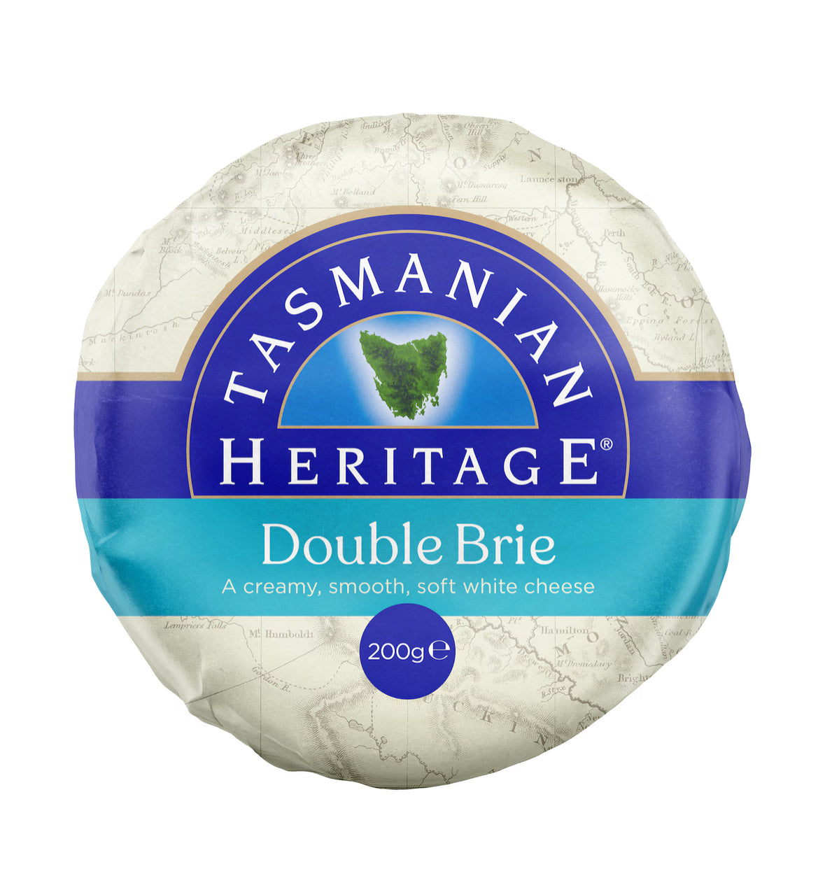 Tasmanian Heritage Double Brie Cheese 200g