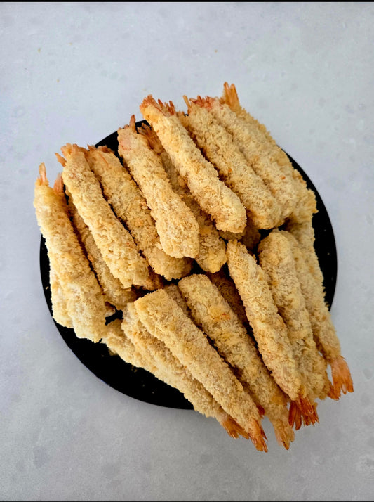 SPECIAL Tempura Prawns 12 pieces per tray (frozen repacked)