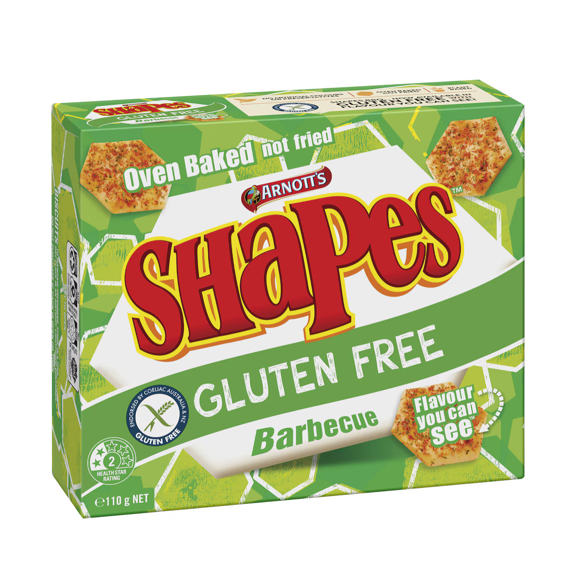 Arnott’s Gluten Free Shapes BBQ 110g