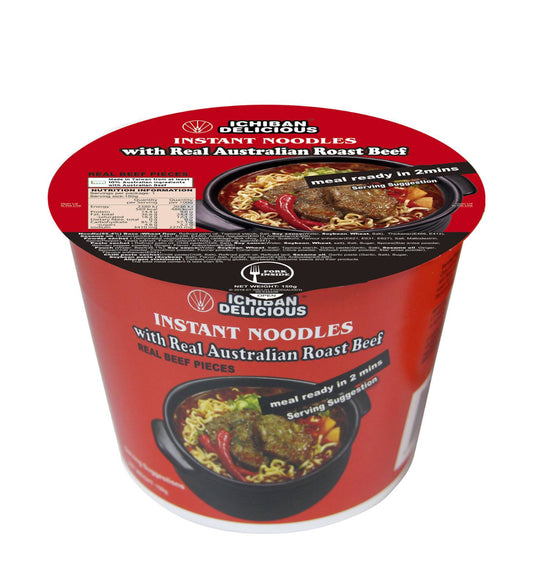 Ichiban  Delicious Noodle Bowl Roast Beef 150g