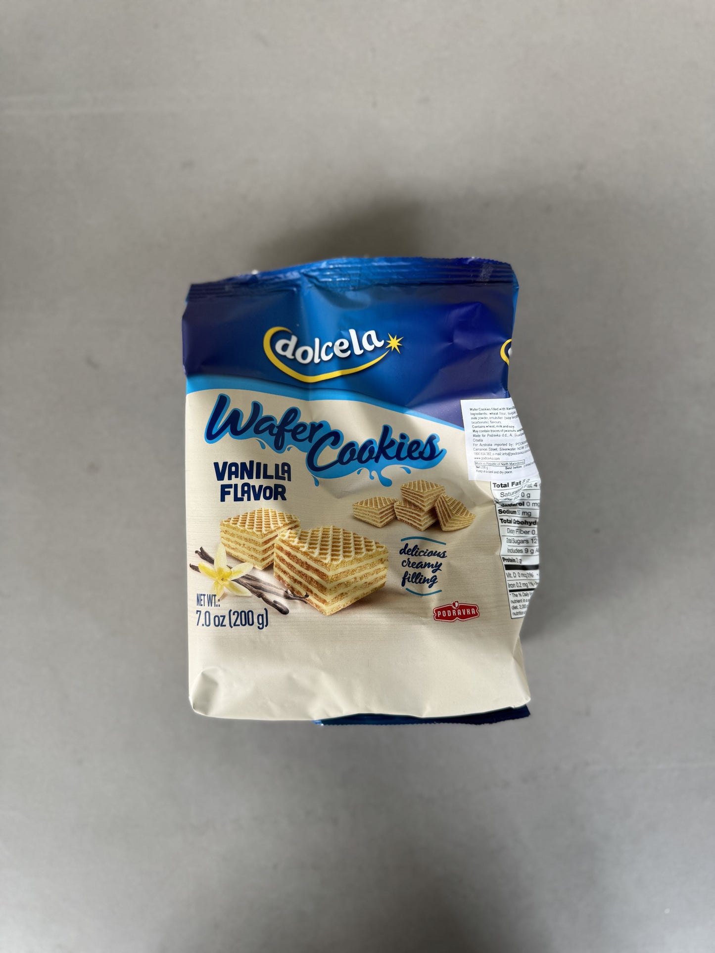 Dolcella Wafers Vanilla 200g