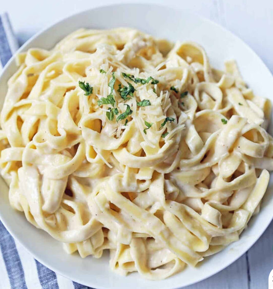 Quick&Easy Chicken Alfredo Fettuccine Mushrooms Box