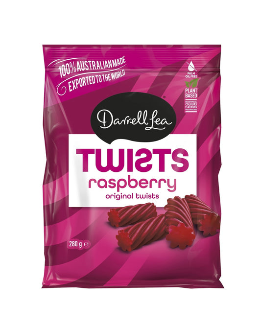 Darrell Lee Liquorice Twist Raspberry Original 285g