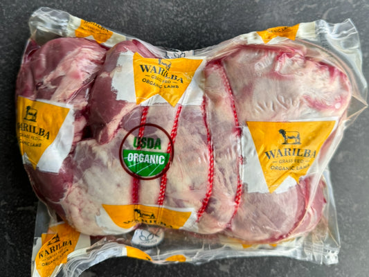 SPECIAL Fresh-NEW-Organic Boneless Grass fed Lamb Leg (1.5-2.1kg)Limited Edition ..