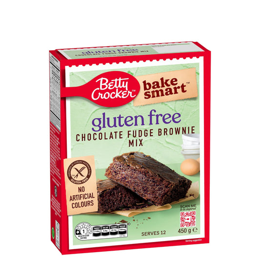 Betty Crocker Chocolate Fudge Gluten Free Brownie Mix 450g