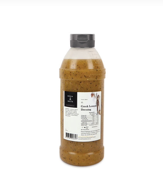 BIRCH & WAITE GREEK LEMON DRESSING 1L