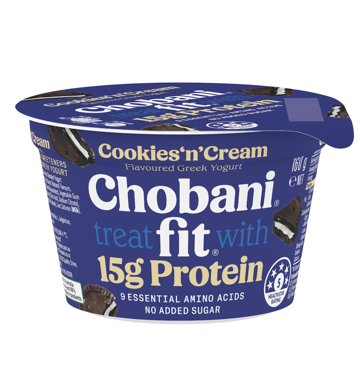 Chobani Fit Pot Cookies and Cream 160g