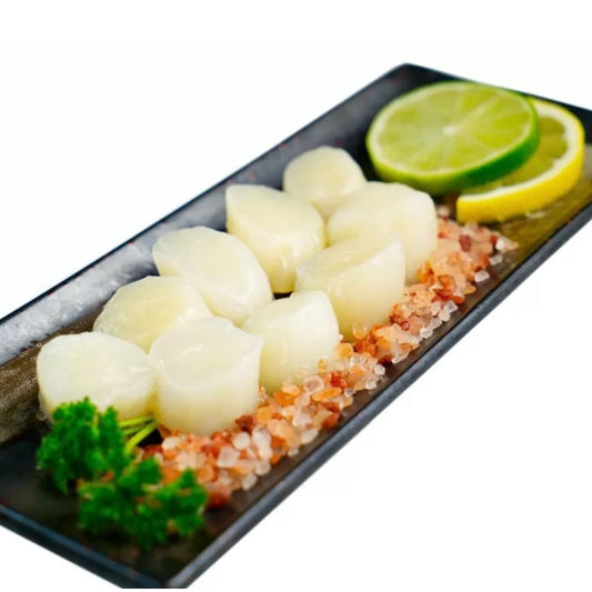 SPECIAL Scallops medallion meat roe off size 10/20 500grams (frozen repacked)