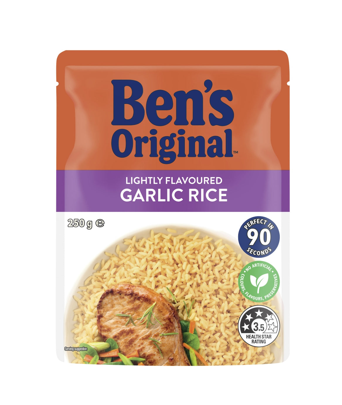 Ben’s Original Garlic Rice 250g – Alpha Fresh