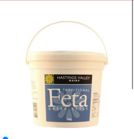 Hastings Valley Feta Traditional 1kg (Bella)