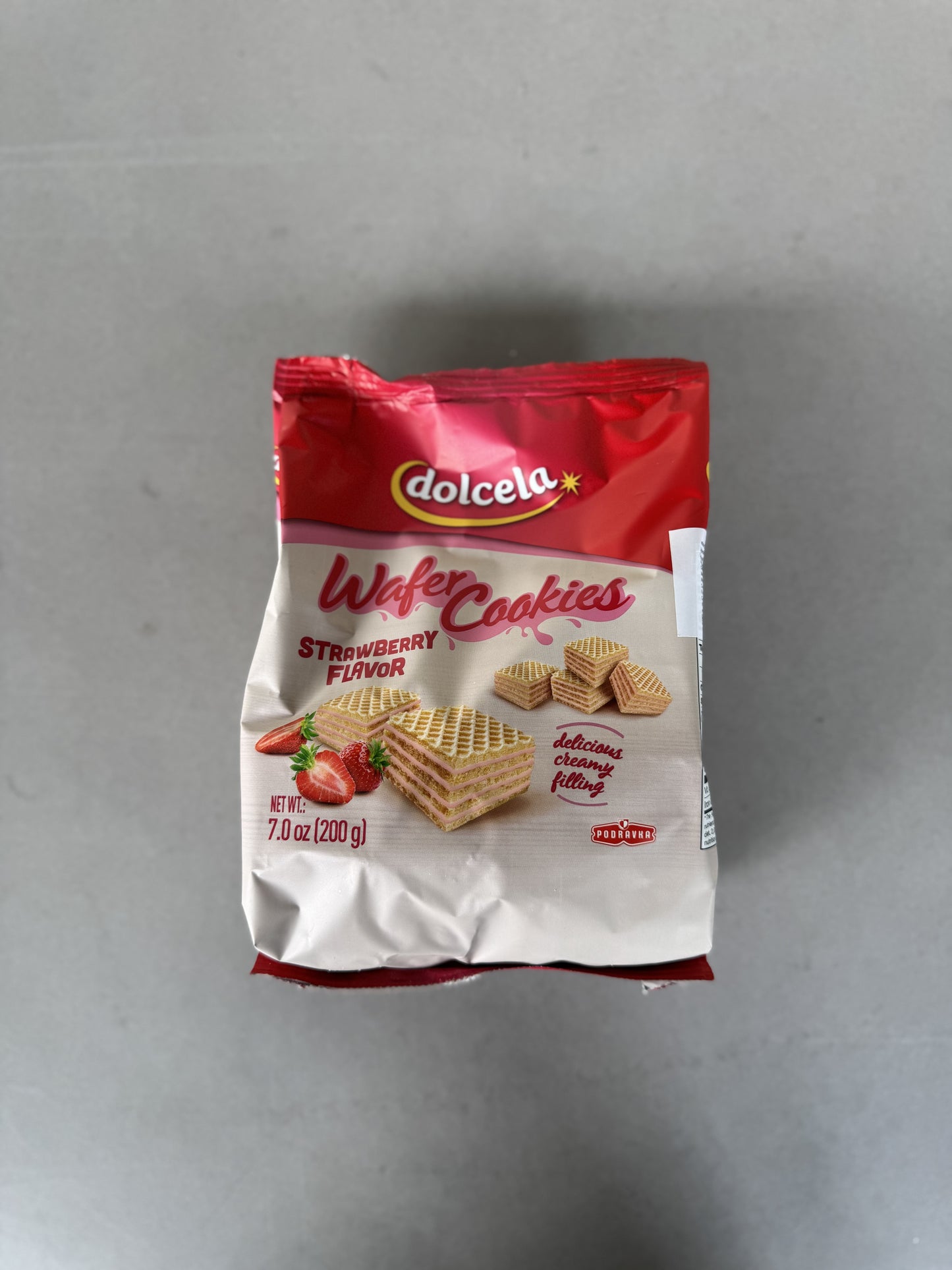 Dolcella Wafers Strawberry 200g