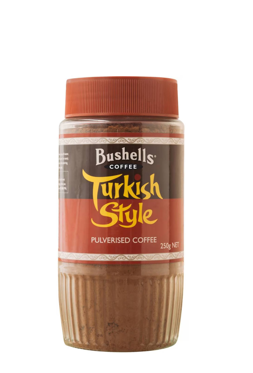 Bushells Turkish Coffee 250g – Alpha Fresh