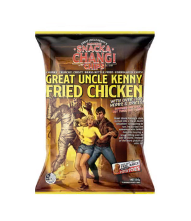 Great Uncle Kennys - Snacka Changi Chips Fried Chicken 150g