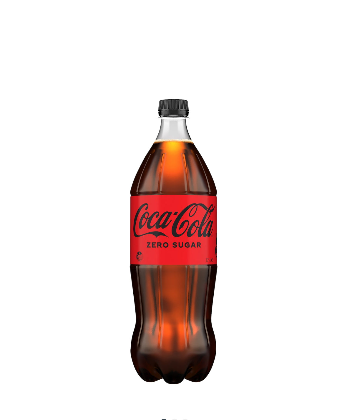 Coca-Cola Zero Sugar Soft Drink Bottle 1.25L