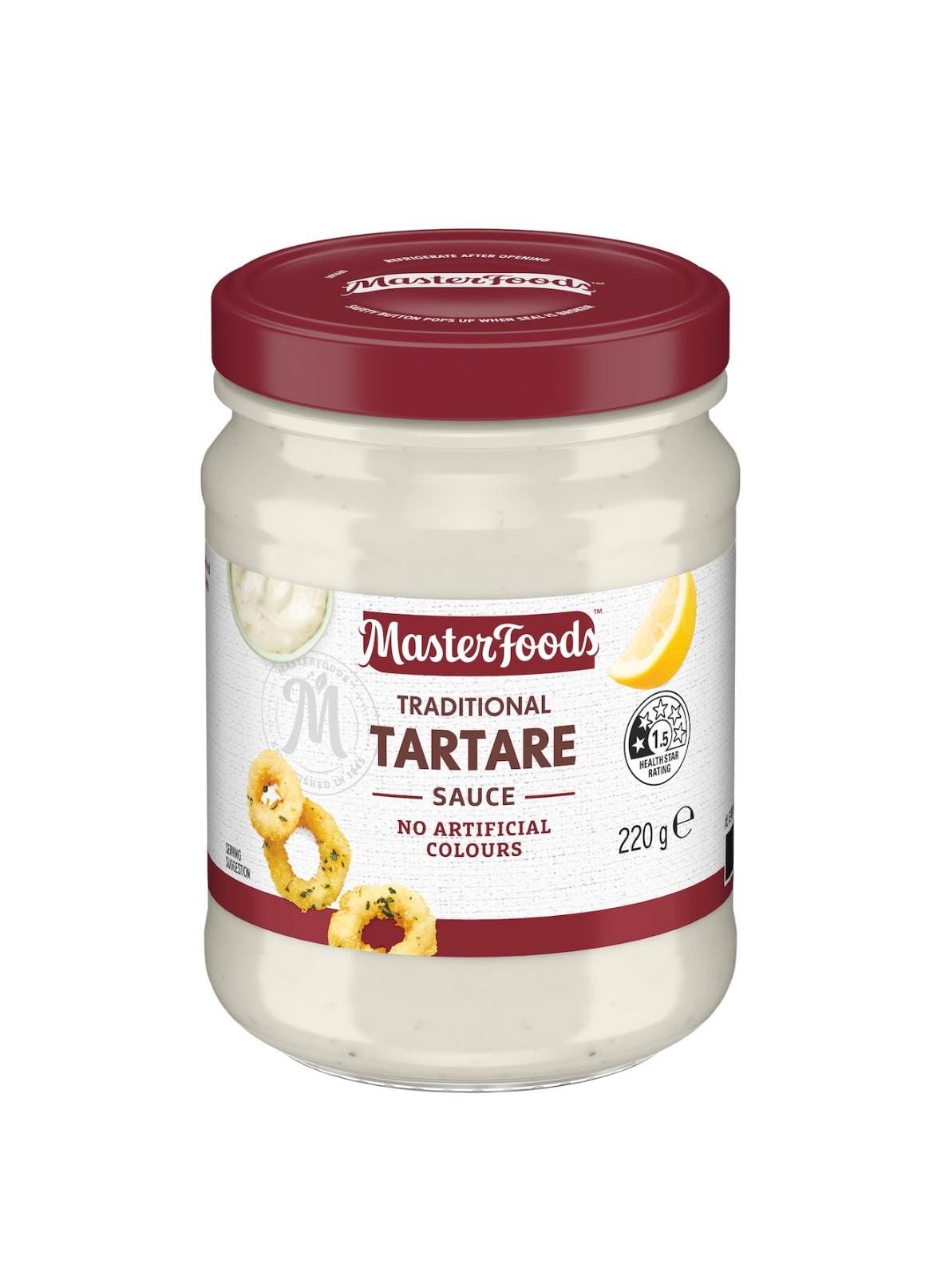 MasterFoods Traditional Tartare Sauce 220g