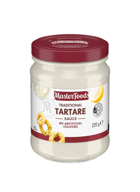 MasterFoods Traditional Tartare Sauce 220g