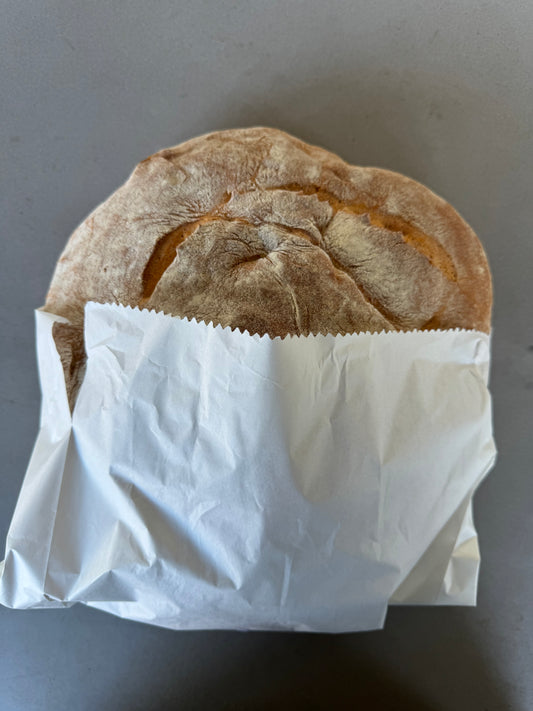 Special Wood Fired Italian Round Bread from Dom’s Bakery 800g