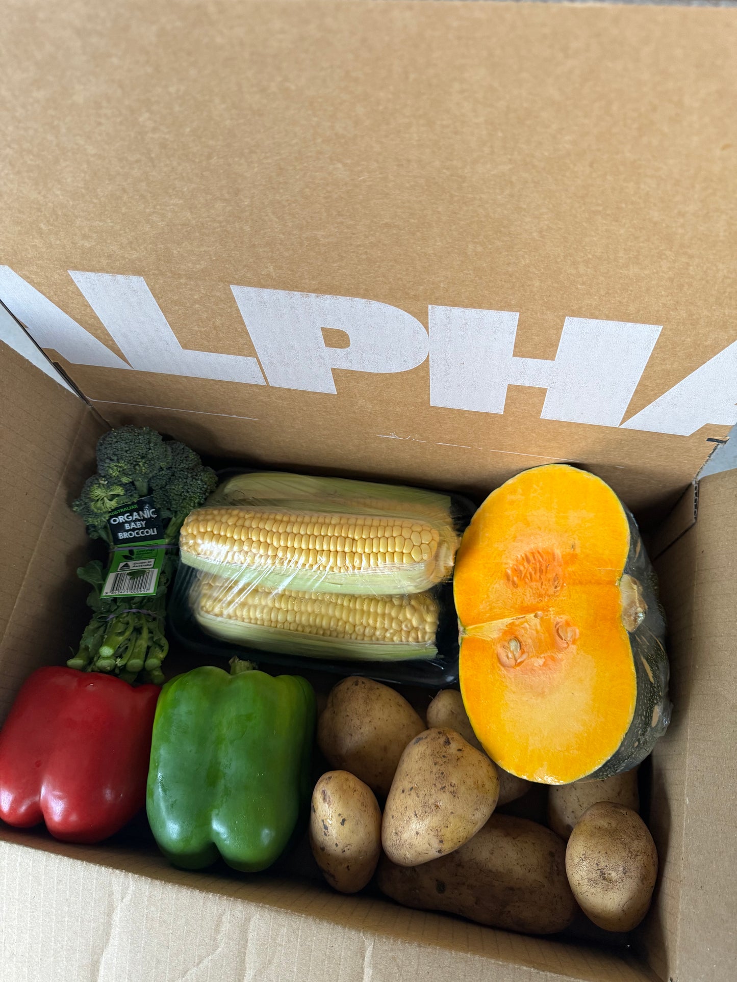 SPECIAL Organic Roast Veggie Box