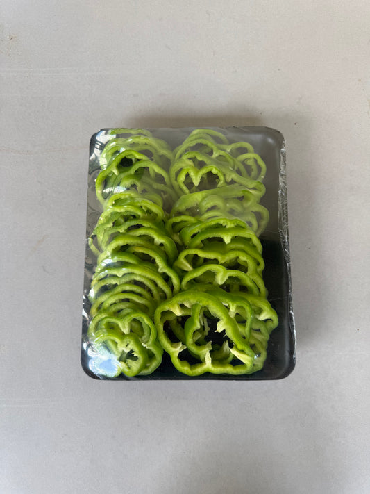 Green Capsicum Sliced 500g