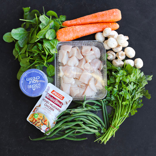 Quick and Easy Honey Mustard Chicken Box