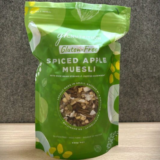SPECIAL GH Nutrition GLUTEN FREE Spiced Apple Muesli 630g