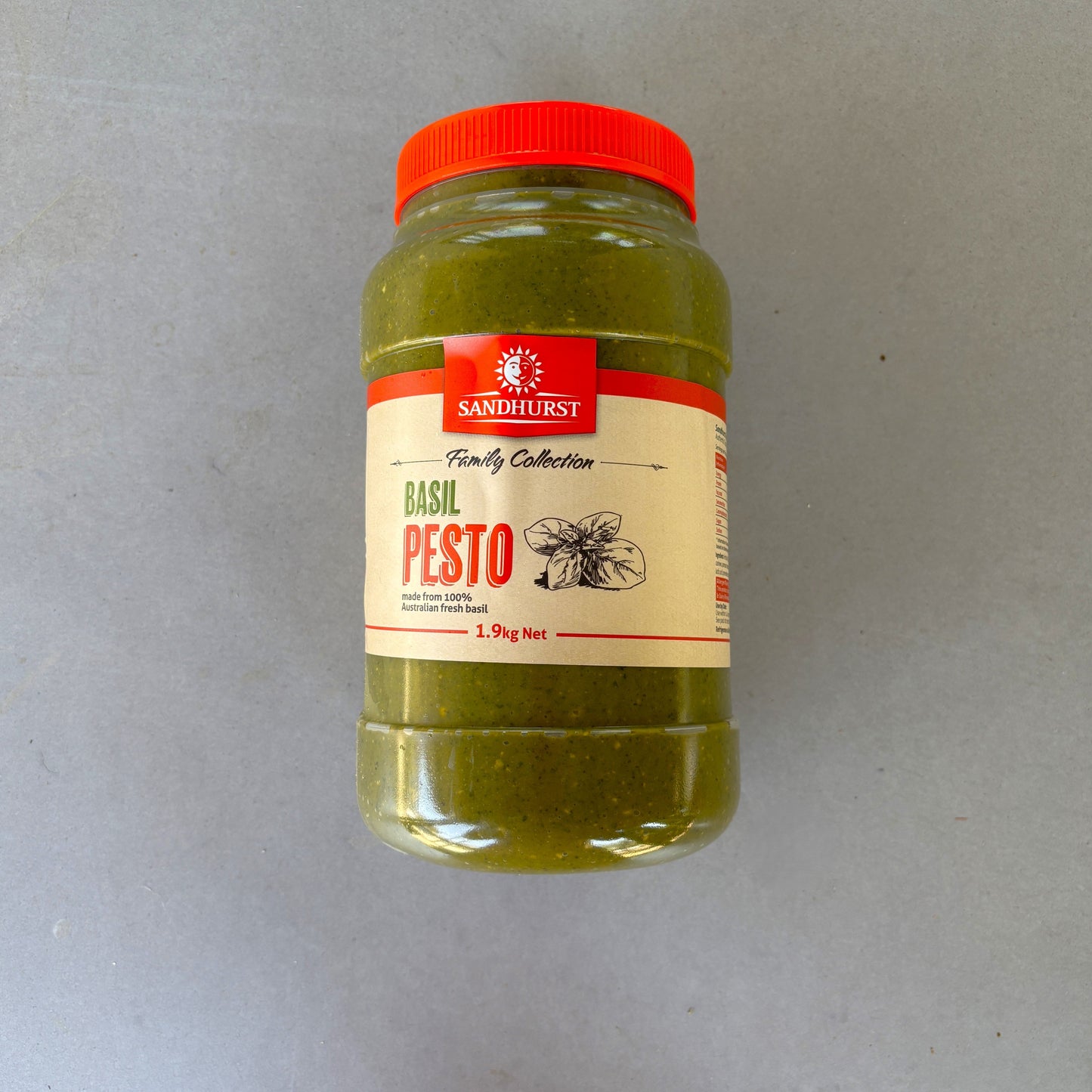 Sandhurst Basil Pesto 1.9kg net