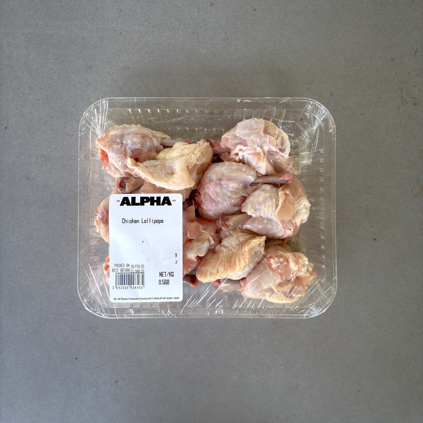 Chicken Lollipops 500g tray