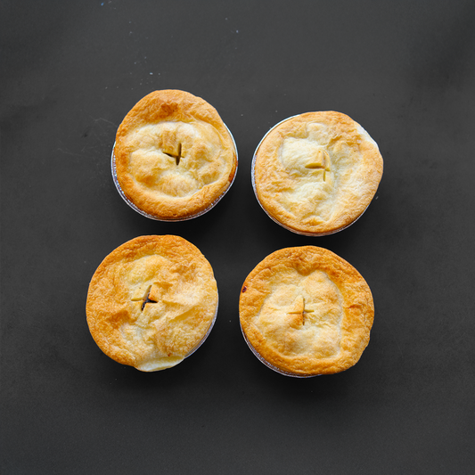 SPECIAL Pop's Chicken & Mushroom Pie - Single Size (4 x 220g)