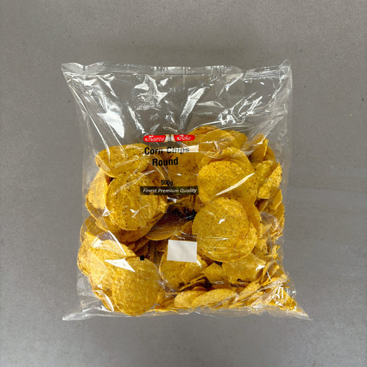 Marco Polo Corn Chips Round 500g