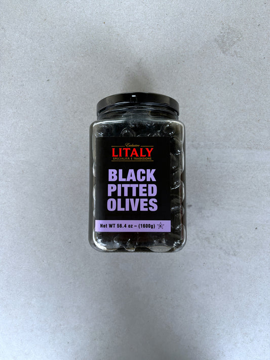 Litaly Black Pitted Olives 1600g