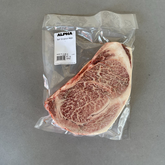 Special Beef Kagoshima Wagyu Striploin ($250/kg)