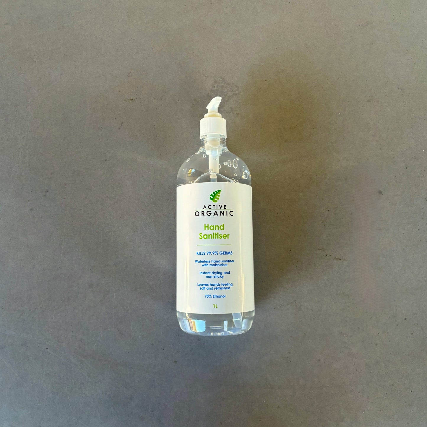 Active Organic Hand Sanitiser 1L