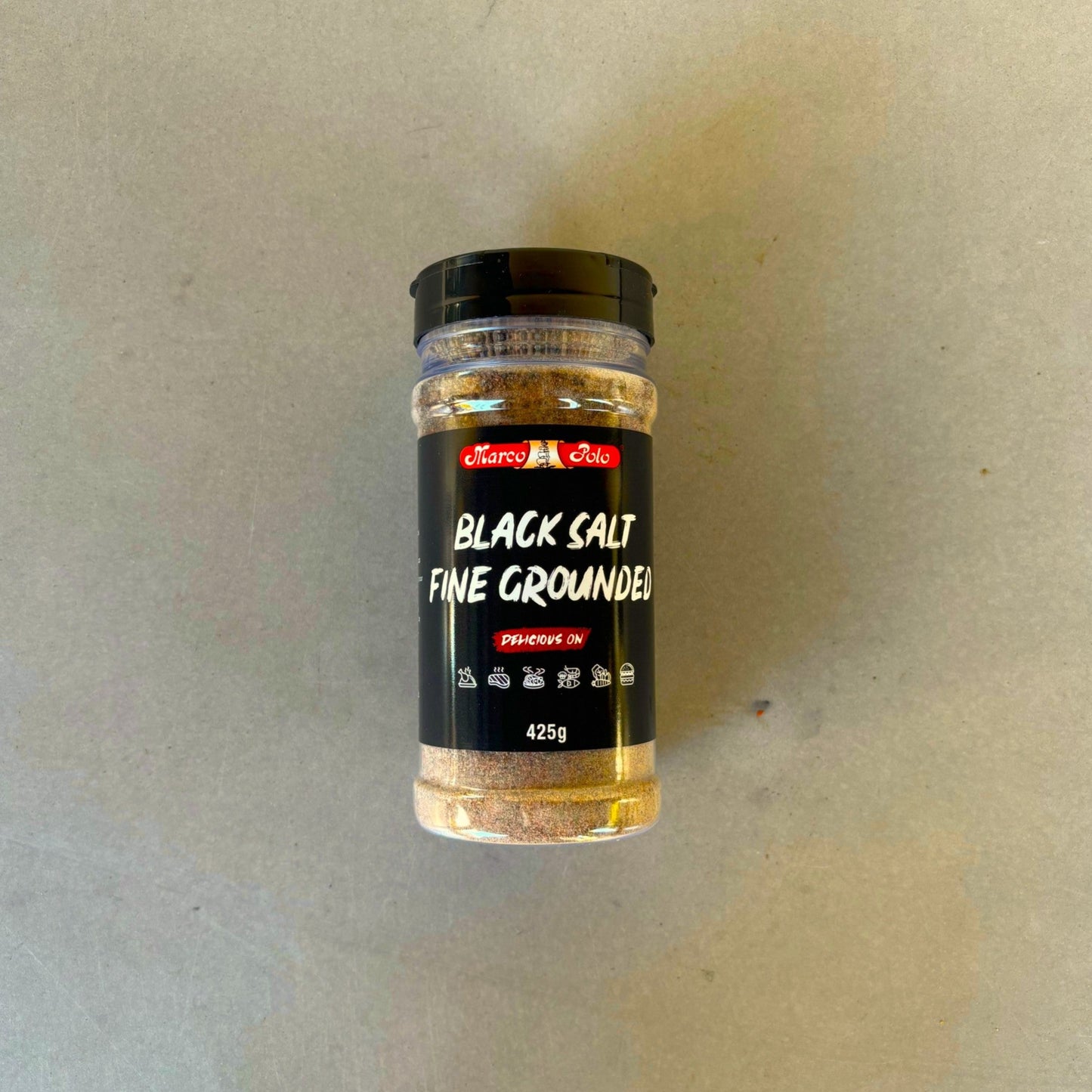 Marco Polo Black Salt Fine Grounded 425g