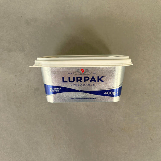 LURPAK Spreadable Slightly Salted Butter 400g
