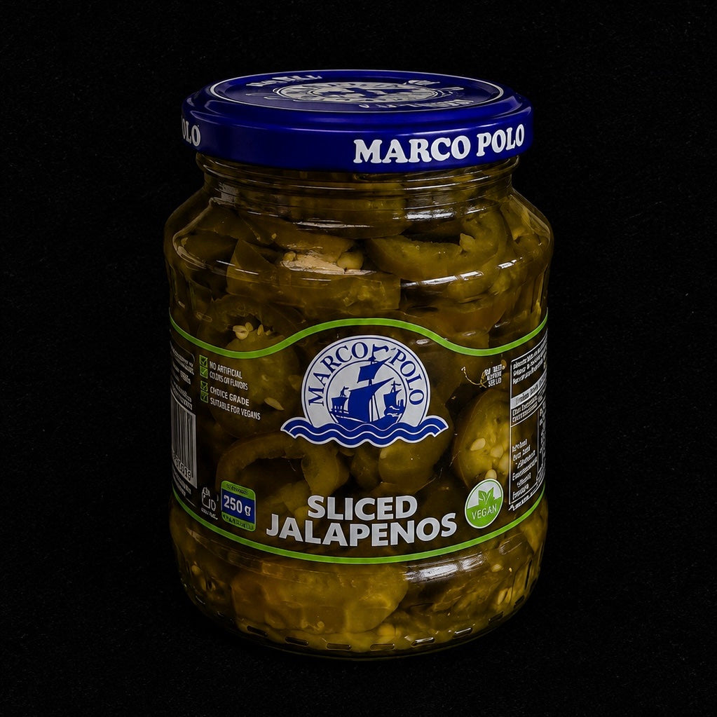 Marco Polo Sliced Jalapenos 350g