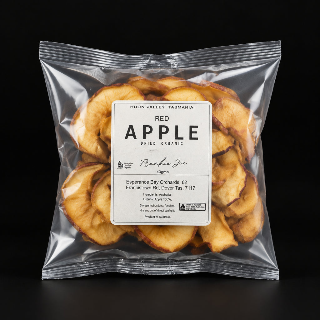 Esperance Bay Orchards Organic Dried Red Apple 40g