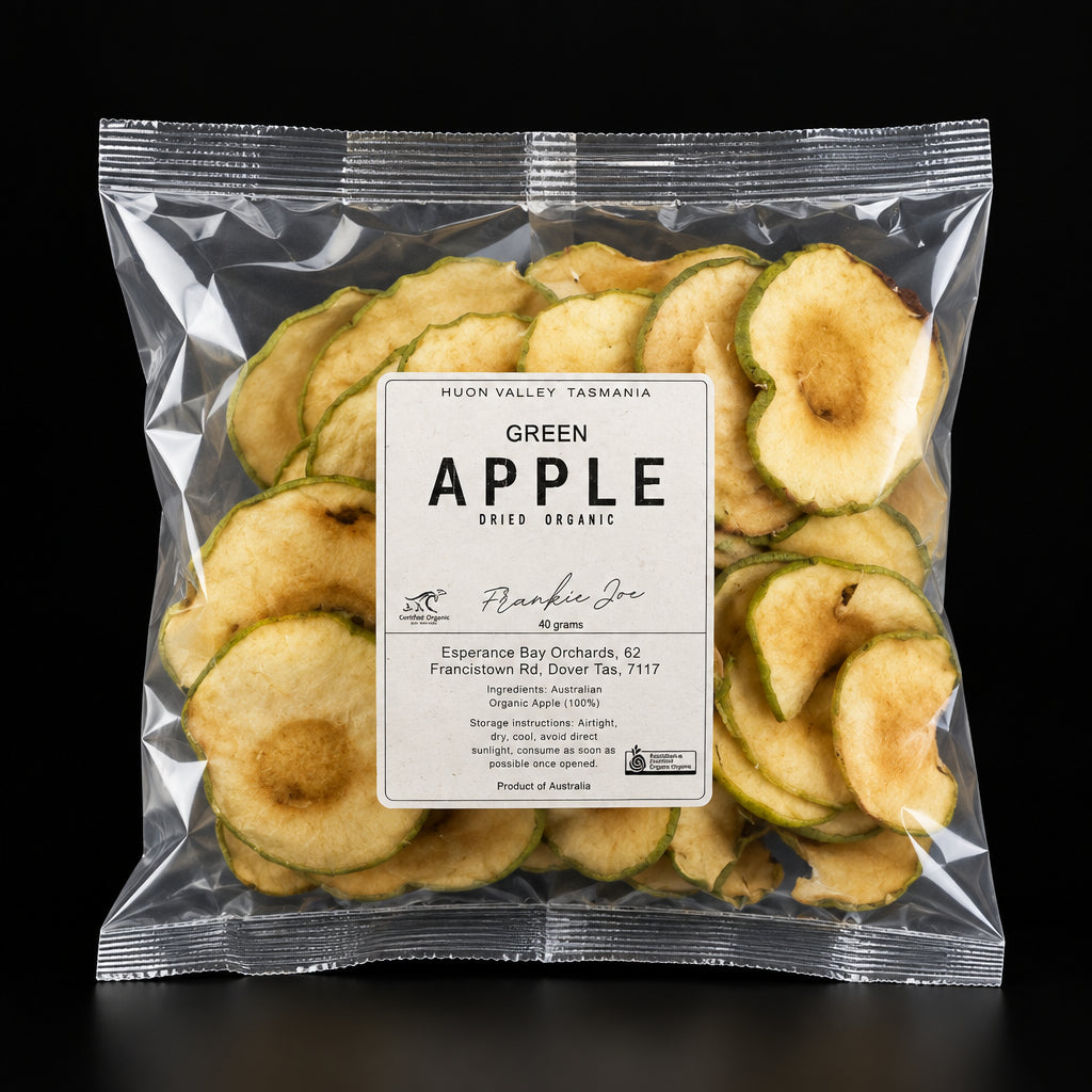 Esperance Bay Orchards Organic Dried Green Apple 40g