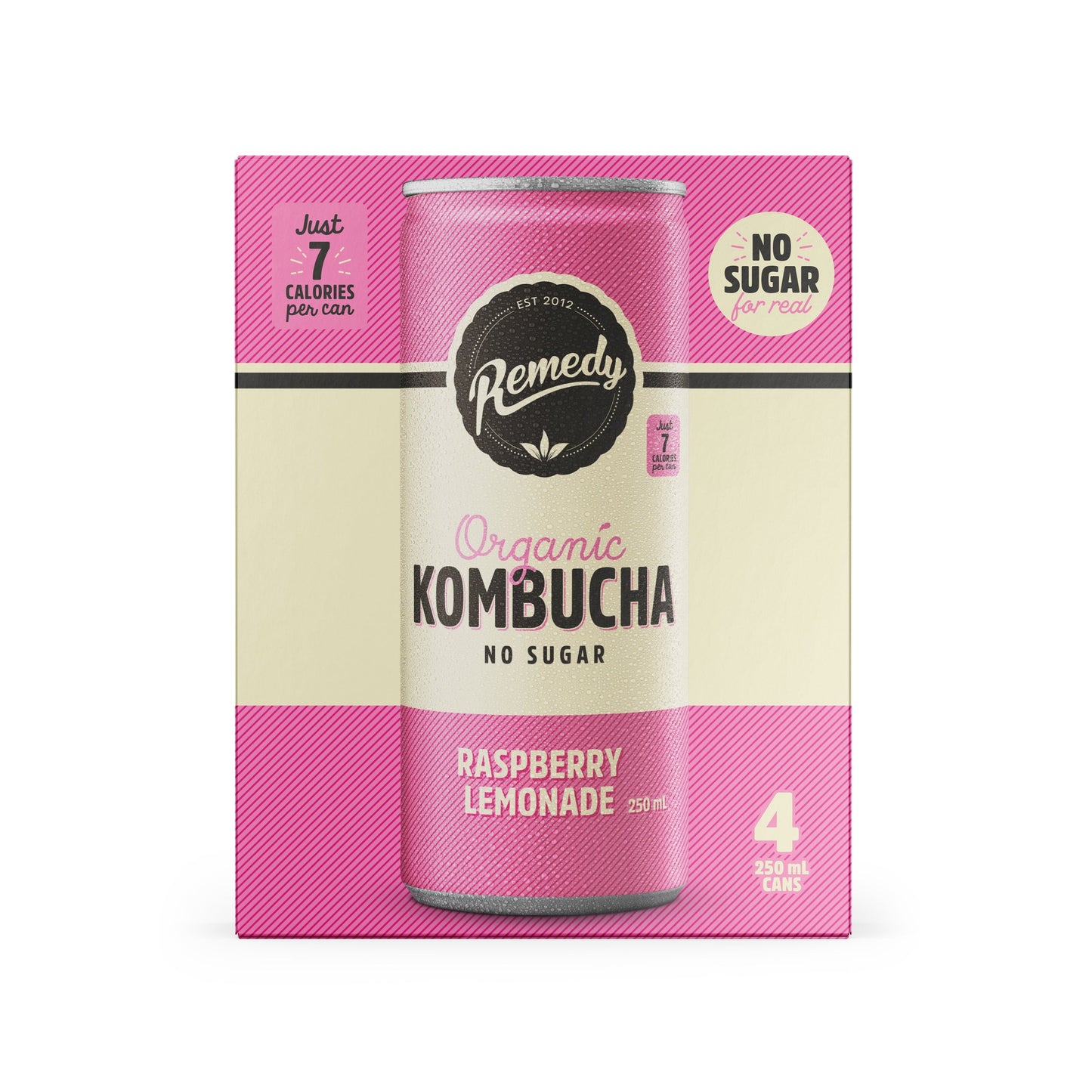 SPECIAL Remedy Raspberry Lemonade Kombucha X4 Pack
