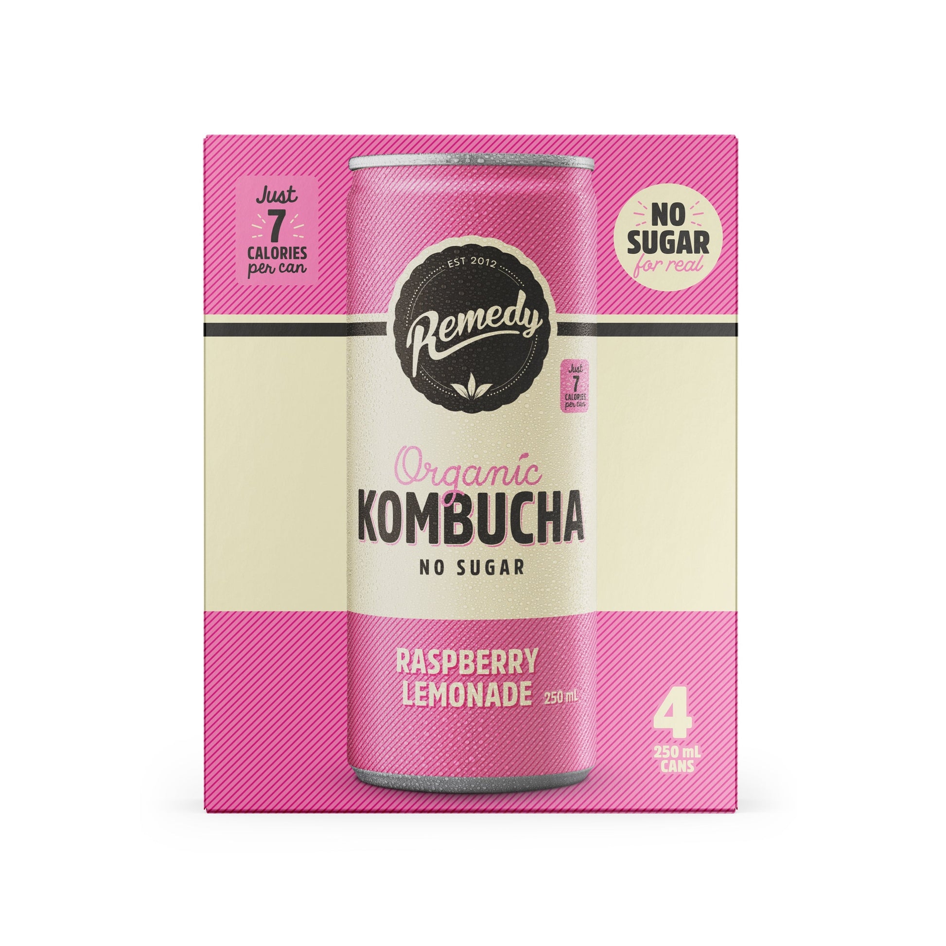 SPECIAL Remedy Raspberry Lemonade Kombucha X4 Pack – Alpha Fresh