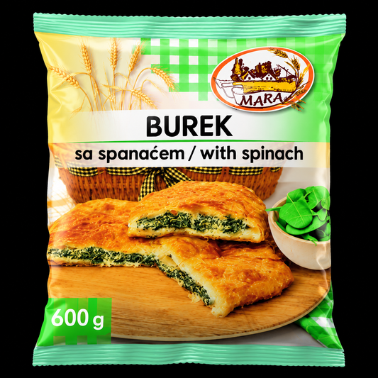 Mara Burek with Spinach & Cheese 600g