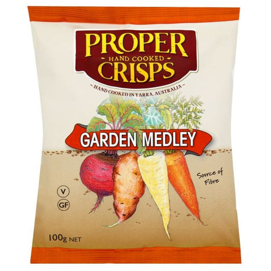 Proper Core Crisps Garden Medley 100g