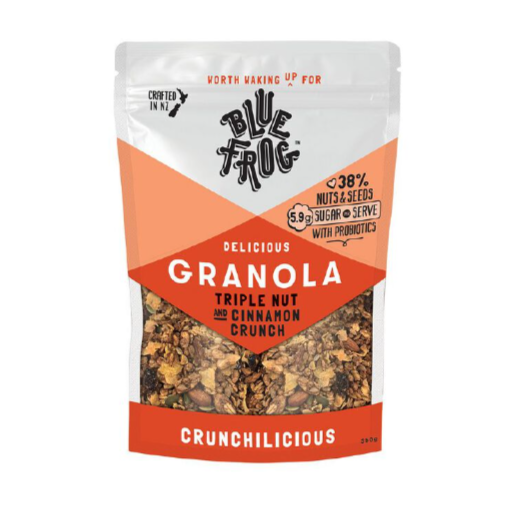 Blue Frog Granola Triple Nut and Cinnamon Crunch 350g