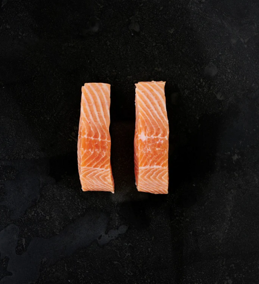 Huon Atlantic Salmon Fillets Frozen Skin Off 2x180 (each)