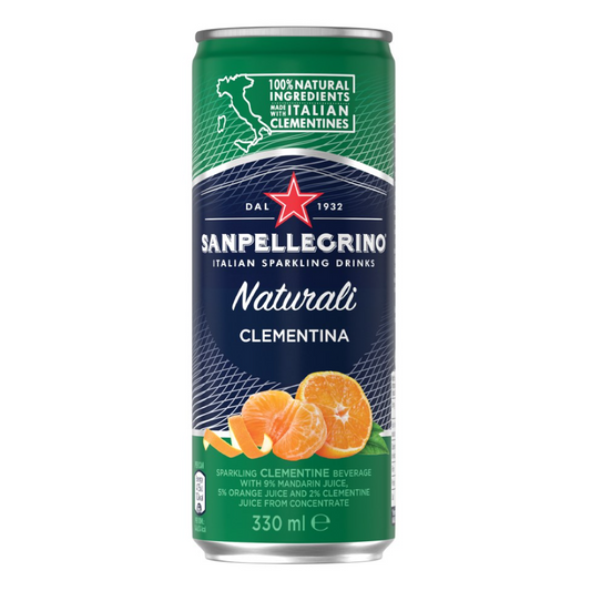 SPECIAL San Pellegrino Flavoured Sparkling Water Clementina 330ml 4x Pack