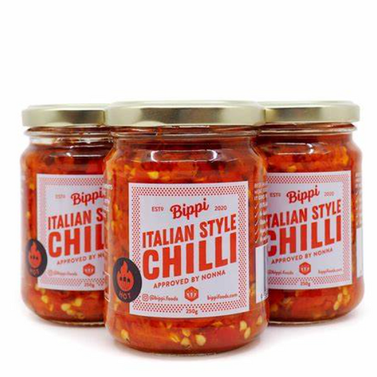 Bippi Foods Italian Style Chilli-Hot 250g